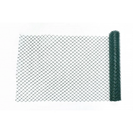 Mutual Industries 4 ft. x 50 ft. Diamond Link Fence, Green