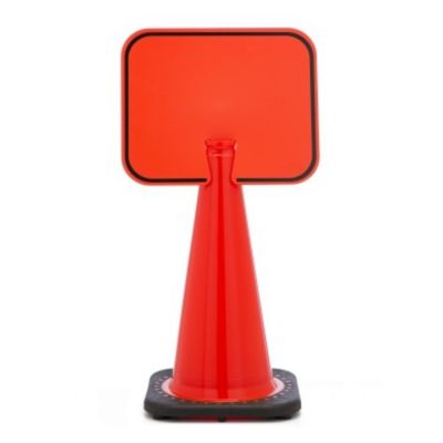 Mutual Industries Cone Sign, Blank