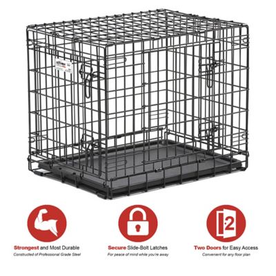Image showing  Ultima Pro Double Door Dog Crate