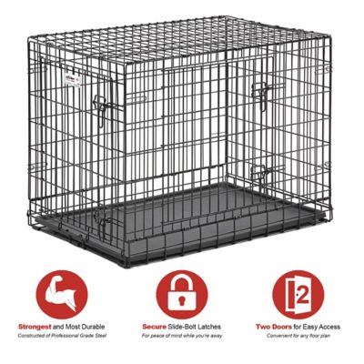 Image showing 2 th MidWest Homes for Pets Ultima Pro Double Door Dog Crate