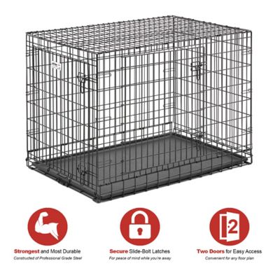 Image showing 2 th MidWest Homes for Pets Ultima Pro Double Door Dog Crate
