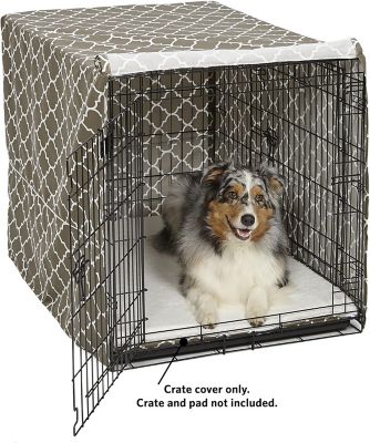 MidWest Homes for Pets QuietTime Defender Covella Crate Cover