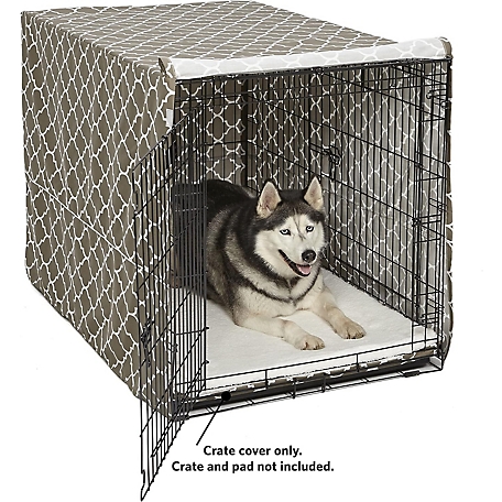 MidWest Homes for Pets QuietTime Defender Covella Crate Cover