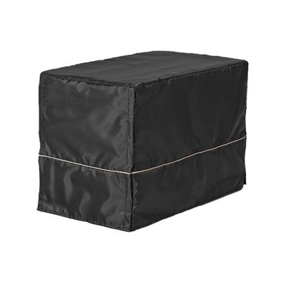 Image showing 5 th MidWest Homes for Pets Black Polyester Crate Cover