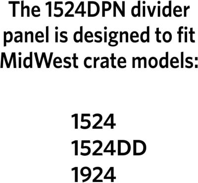 Image showing  MidWest Wire Crate Divider Panel
