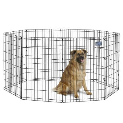 MidWest Homes for Pets Exercise Pen, 36 in., Black