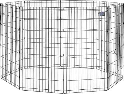 Image showing  Exercise Pen, 48 in., Black