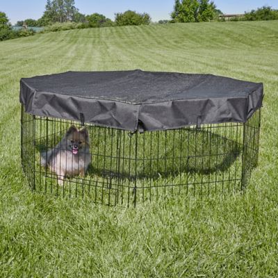Image showing  Exercise Pen, Octagon, Fabric Mesh Top