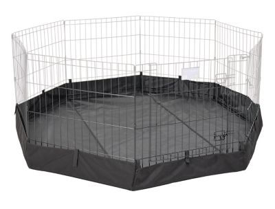 MidWest Homes for Pets Exercise Pen, Octagon, Fabric Bottom