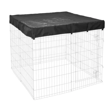 MidWest Homes for Pets Square Exercise Pen with Mesh Top Pet Exercise Pens