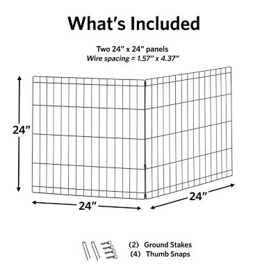 Image showing  Exercise Pen, 24 in.