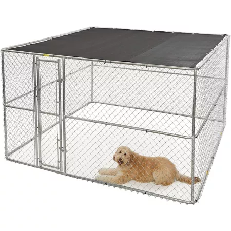 MidWest Homes for Pets K9 Chain Link Dog Kennel 6 ft x 10 ft x 10 ft. Dog Kennels