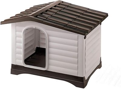 Ferplast DOGVILLA Indoor/Outdoor Plastic Dog House