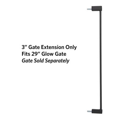 Image showing  3 in. Graphite Extension Glow Steel Gate 29 in.