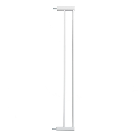 MidWest Homes for Pets 6 in. White Extension Glow Steel Gate 39 in.