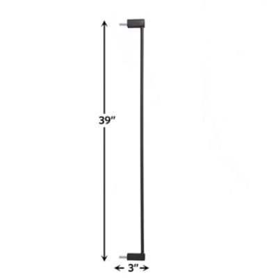 Image showing  3 in. Graphite Extension Glow Steel Gate 39 in.