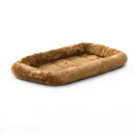 MidWest Homes for Pets Quiet Time Pet Bed - Cinnamon Bolster Dog Beds