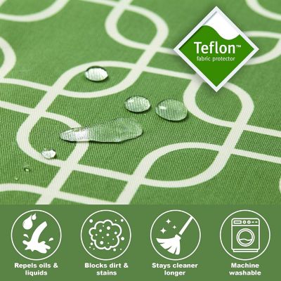 Image showing 2 th MidWest Homes for Pets Geo/Fleece Reversible Pad with Teflon Fabric Protector