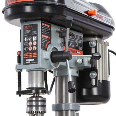 Image showing 6 th SHOPMAX 10 in. Swing 9-Speed Drill Press, 1/2 in.