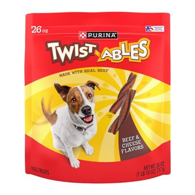 Purina Twistables Beef and Cheese Flavor Treats for Dogs 4.5 oz. at Tractor Supply Co