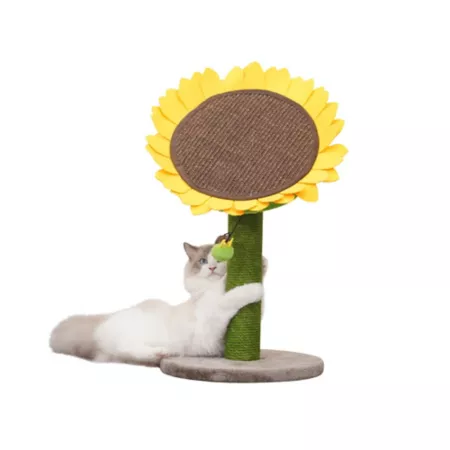 Catry 2-in-1 Climbing Activity Tower for 23.2" Sunflower Cat Tree Bed Cat Trees & Condos