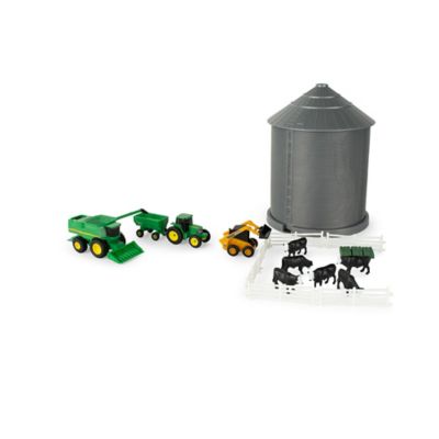 John Deere 1:64 Grain Bin Set