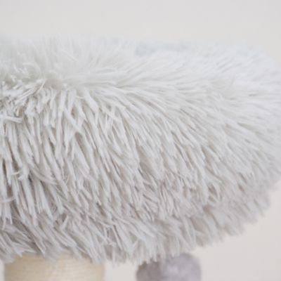 Image showing  37.5 in. Rockview Cat Tower with Cat-Shaped Sisal Scratch Pad