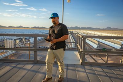 Image showing 7 th Carhartt Men's Force Sun Defender Lightweight Logo Graphic Short-Sleeve T-Shirt