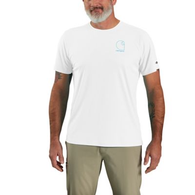 Carhartt Men's Force Sun Defender Lightweight Short Sleeve Logo Graphic T-Shirt