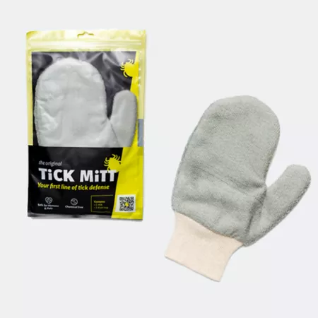 TiCK MiTT Chemical-Free Tick Removal Tool for People and Pets Gray Flea Combs & Accessories