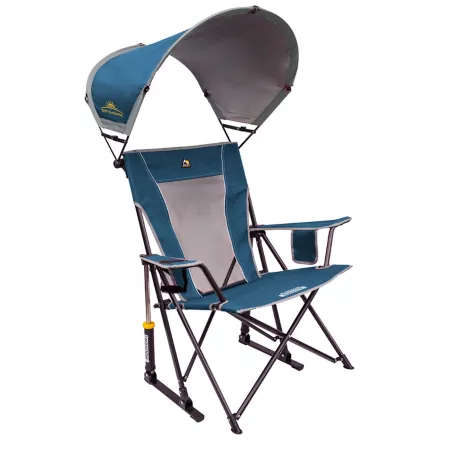 GCI Outdoor Rocker Sun Shade Camp Chairs