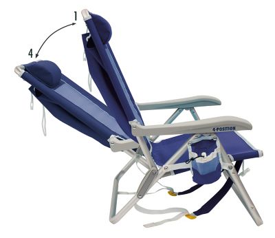 Image showing  Backpack Beach Chair