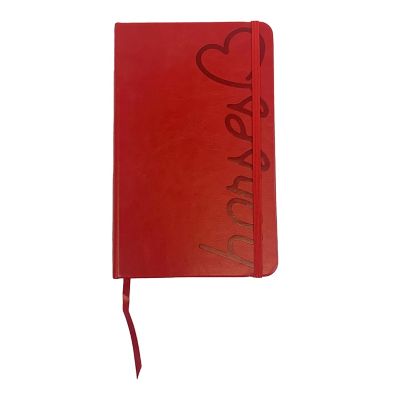 HaynesBesco Group Debossed Leatherette Journal- Horses Heart