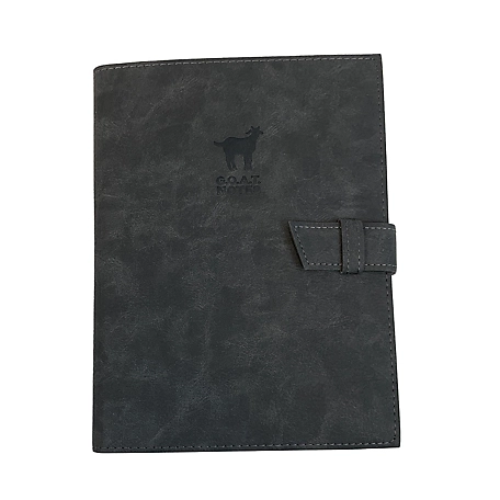 HaynesBesco Group Leatherette Journal With Slide In Buckle