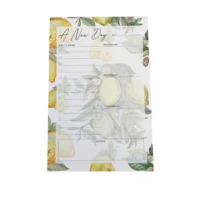 HaynesBesco Group Daily Agenda List Pad Lemons