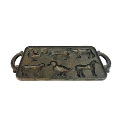 Red Shed Animal Cast Iron Mold