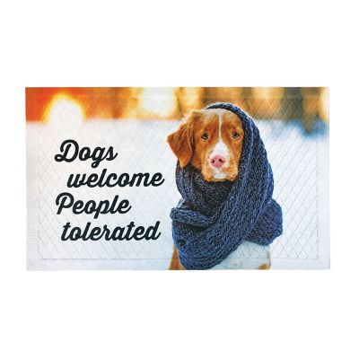 HaynesBesco Group Rubber Mat - Dogs Welcome