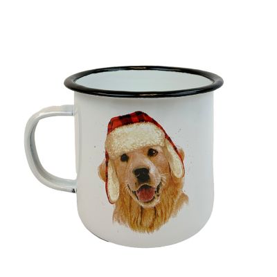 HaynesBesco Group 18 oz. Enamel Cups - Dog