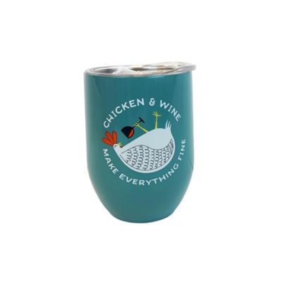 HaynesBesco Group 14 oz. Wine Tumbler- Chicks and Wine