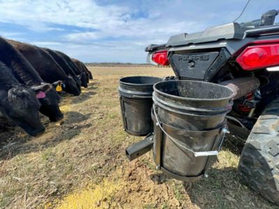 Image showing  Tow-Behind ATV Pail Carrier