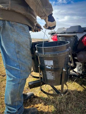Image showing 5 th Outdoor Tuff Tow-Behind ATV Pail Carrier