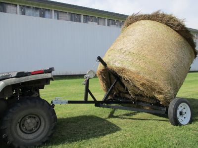 Image showing  ATV Adjustable Hay Bale Mover
