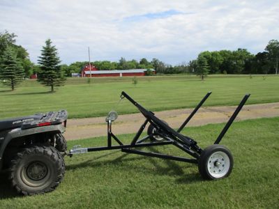 Image showing  ATV Adjustable Hay Bale Mover