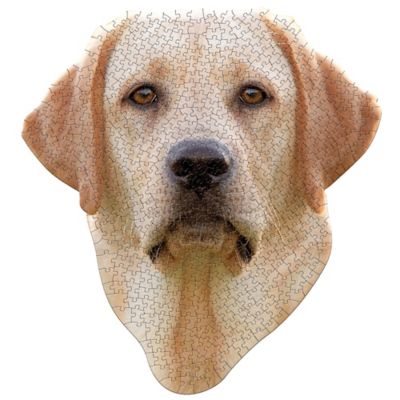 Image showing  I Am Lab - 550 pc. Dog Shaped Jigsaw Puzzle, 28 x 30 in.