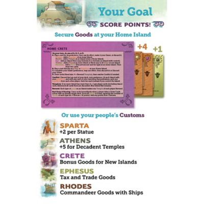 Image showing  Aegean Sea - Strategy Card Game, Ages 14+