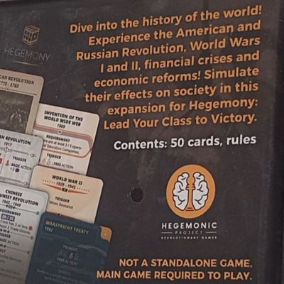 Image showing  Historical Events Expansion - 50 New Cards Add Events To Your Gameplay