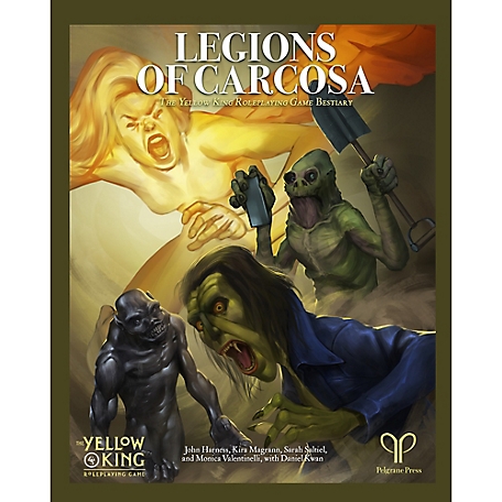 Pelgrane Press Legions of Carcosa: The Yellow King Bestiary - Hardcover RPG Book