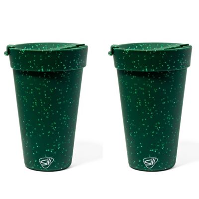 Silipint Silicone 16 oz. Coffee Tumblers: 2 Pack - Unbreakable Cups