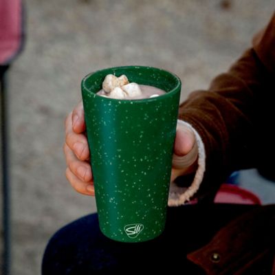 Image showing  Silicone 16 oz. Coffee Tumblers 2 Pack - Unbreakable Cups