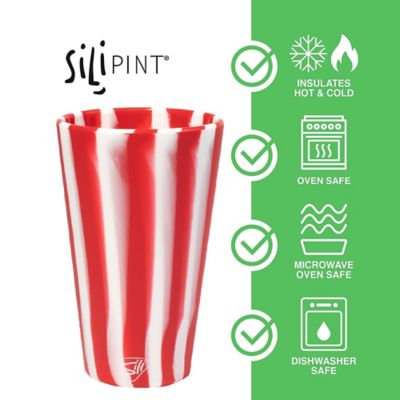 Image showing  Silicone Pint Glasses 4 pk., 16 oz.
